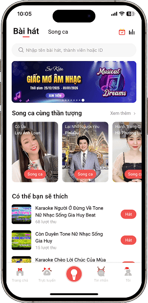 Yokara App - Trang chủ
